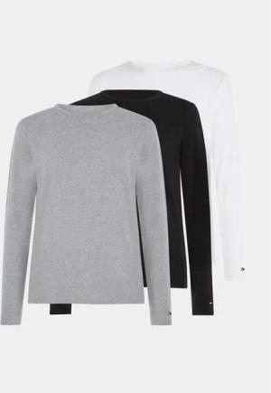 Tommy Hilfiger 3er-Set Longsleeves UM0UM03022 Bunt Slim Fit