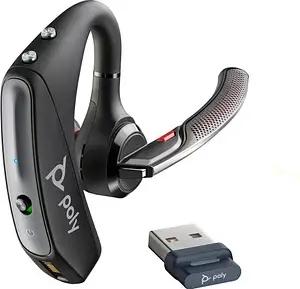 poly Voyager 5200 Bluetooth-Headset schwarz