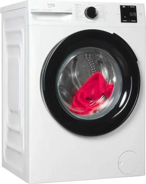 BEKO Waschmaschine "BM3WFU3841X", 8 kg, 1400 U/min, Waschen mit EnergySpin: Bis zu 35 % Energie sparen – nicht nur in Eco