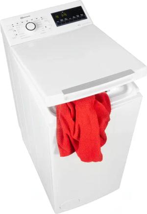 BAUKNECHT Waschmaschine Toplader "WMT Super Eco 624 A N", 6 kg, 1200 U/min, Energieeffizienzklasse A, Antiflecken, Vollwasserschutz