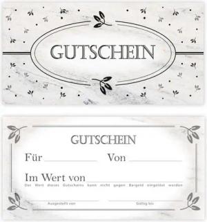 LIMONIA Geschenkkarte Gutschein Geschenkgutschein zum Ausfüllen für Spa Beauty Wellness, Geschenkgutscheine mit vorgedruckten Feldern zum Ausfüllen