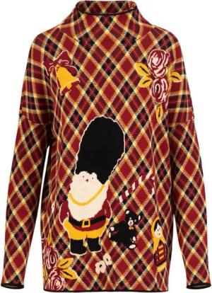 Oversize-Pullover merry britmas