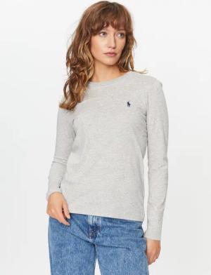 Polo Ralph Lauren Bluse 211898699004 Grau Regular Fit