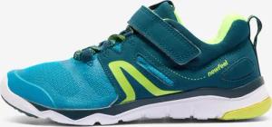 Kinder Sportschuhe Klettverschluss atmungsaktiv - PW540 blau/gelb