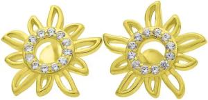 Schmuck-Elfe Paar Ohrstecker Sol Sunshine, 925 Sterling Silber