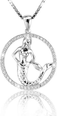 PAVELS Kette mit Anhänger Shine Jungfrau, Elegante Sternzeichenkette für die Jungfrau
