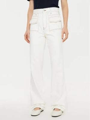 Tommy Hilfiger Jeans WW0WW43718 Écru Relaxed Fit