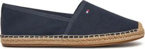 Tommy Hilfiger Espadrilles Flag Canvas Espadrille FW0FW08541 Dunkelblau