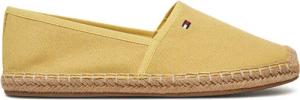 Tommy Hilfiger Espadrilles Flag Canvas Espadrille FW0FW08541 Gelb
