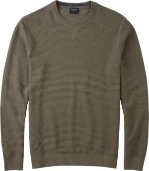 OLYMP Casual Strick Pullover Herren, Oliv, , 4XL