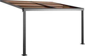 KONIFERA Terrassendach, BxT: 400x300 cm, Bedachung Doppelstegplatten, BxT: 400x300 cm