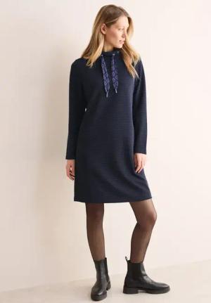 Cecil Damen Ottoman-Kleid in Blau, Gr: XL