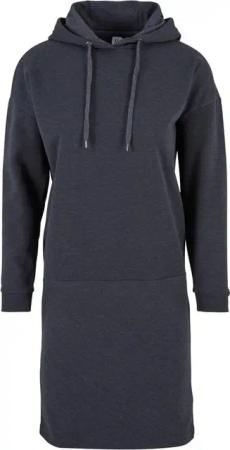 DEF Longpullover DEF Damen DEF Cropped Hoody Dress Beige (1-tlg)