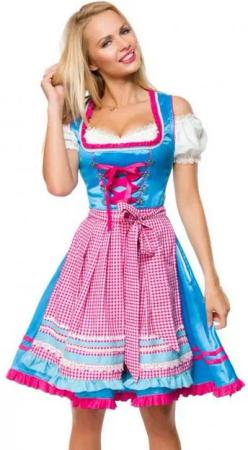 Dirndline Dirndl Dirndl Kleid Tracht Wiesn Wasn Oktoberfest Trachtenmode Volksfest (2-tlg)