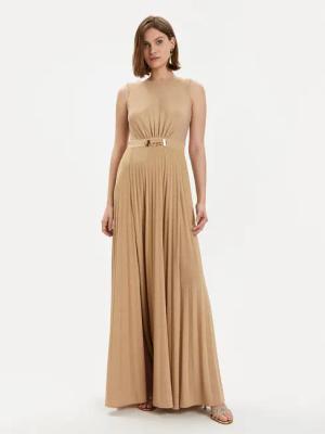 Gaudi Abendkleid 411FD14007 Goldfarben Regular Fit