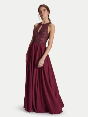 Hey Kyla Abendkleid 5AI053HK Dunkelrot Regular Fit