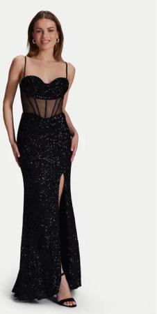Hey Kyla Abendkleid 5AI064HK Schwarz Regular Fit