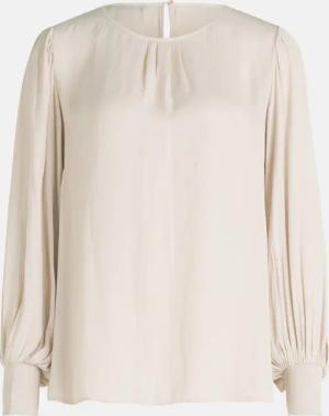 Satin-Bluse