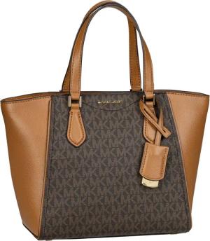 Michael Kors Taryn Small Convertible MK SIG  in Braun (7.6 Liter), Handtasche