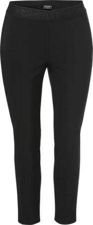 Schlichte Schlupfhose in unifarbenem Design