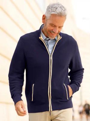 Feinstrickjacke