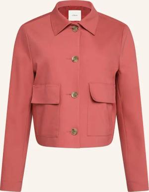 s.Oliver BLACK LABEL Kastenjacke aus Satin