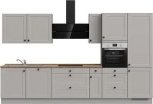 nobilia® Küchenzeile "Cascada II", vormontiert, Breite 360 cm, Ausrichtung wählbar, wahlw. mit E-Geräten