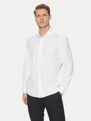Marc O'Polo Hemd B21750442256 Weiß Regular Fit