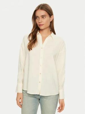 Vero Moda Hemd Queeny 10289349 Écru Regular Fit