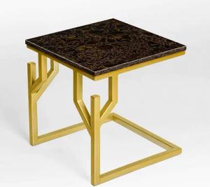MAGNA Atelier Beistelltisch Coral Bay Glaskeramik Beistelltisch, Einzigartiges Design