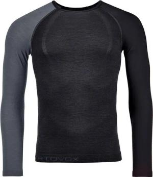 Ortovox Outdoorhemd 120 COMP LIGHT LONG SLEEVE Herren black raven