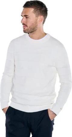 emilio adani Rundhalspullover Pullover strukuriert