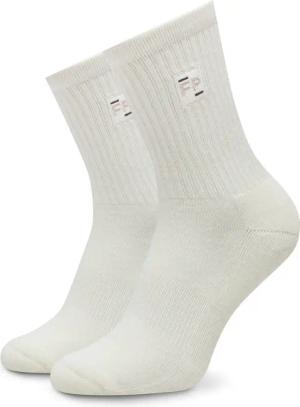 Filling Pieces Hohe Herrensocken Patch 68513711901 Weiß