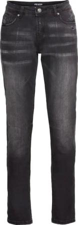 Spirit Motors Slim Mid Miley Damen Jeans schwarz 32/32 Damen