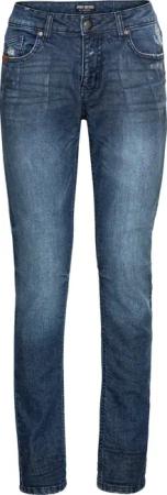 Spirit Motors Slim Mid Miley Damen Jeans blau 28/32 Damen