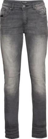 Spirit Motors Slim Mid Miley Damen Jeans grau 36/32 Damen