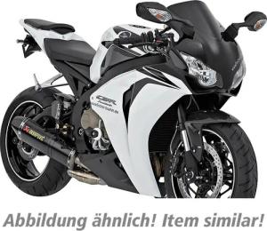 MRA Verkleidungsscheibe Originalform O schwarz für Daytona T595/
