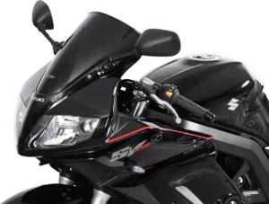 MRA Verkleidungsscheibe Originalform O schwarz für SV 650/1000 S