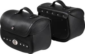 Hepco & Becker Ledersatteltaschenpaar Nevada 46 Liter Stauraum schwarz