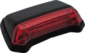 Shin Yo LED Rücklicht Fender schwarz, rotes Glas