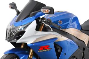 MRA Verkleidungsscheibe Originalform O schwarz für GSX-R 1000 CY