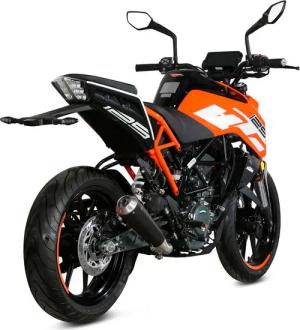 MIVV Auspuff X-M1 schwarz für KTM Duke/RC 125/390 2017-2021