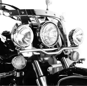 Hepco & Becker Twinlight-Set für Honda VT 750 Shadow Spirit mit Scheibe