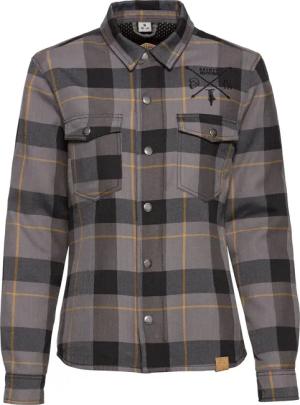 Spirit Motors Speedy Joyce Damen Hemd grau/schwarz S Damen