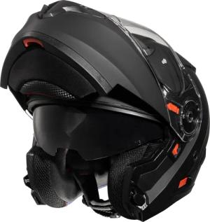 Nexo Klapphelm Basic III mattschwarz L