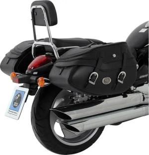 Hepco & Becker Ledersatteltaschen Buffalo Big für C-Bow Paar 54 Liter
