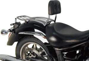 Hepco & Becker Solorack mit Rückenpolster chrom für Yamaha XVS 1300 Midnigh