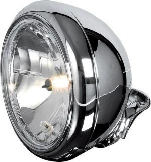 Shin Yo H4 Hauptscheinwerfer Ø220mm HD-Style unten chrom