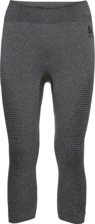 Odlo Performance Warm Eco Damen Funktionshose 3/4 dunkelgrau XL Damen