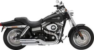 Miller Exhaust Auspuff slip-on Paar Standard poliert/poliert für Harley-Dav